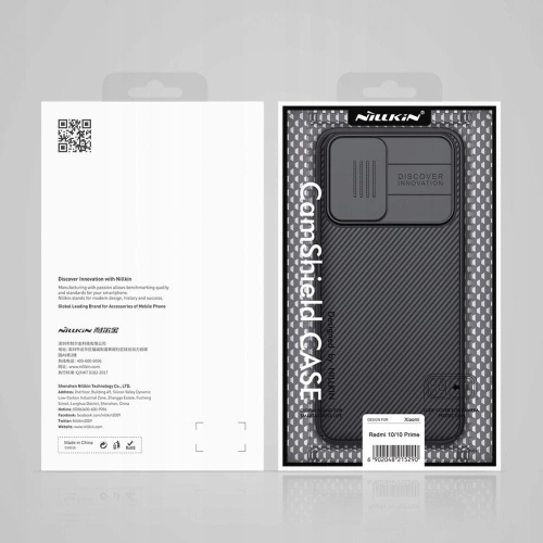 Buy Nillkin CamShield Redmi 10 Black - NLK030BLK - {ean13} - Home Screen Store Europe