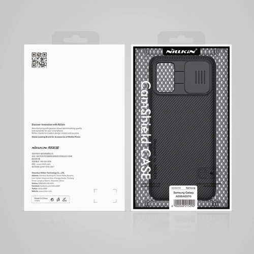 Kup Etui Nillkin CamShield Samsung Galaxy A03s Negru - NLK031BLK - {ean13} - Sklep Home Screen
