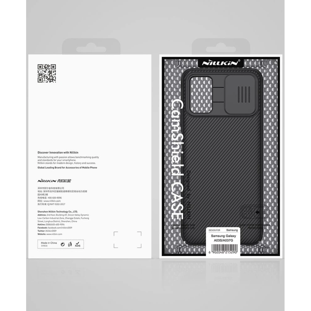 Etui Nillkin CamShield Samsung Galaxy A03s Black