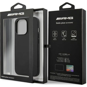 Kup Case Mercedes AMG AMHCP13LDOLBK Apple iPhone 13 Pro schwarz/black Hardcase Leder heißgeprägt - MRS031BLK - {ean13} - Sklep Home Screen