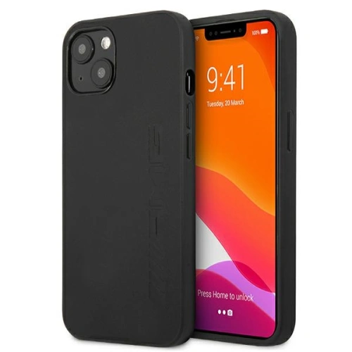 Kup Case Mercedes AMG AMHCP13MDOLBK Apple iPhone 13 schwarz/black Hardcase Leder heißgeprägt - MRS032BLK - {ean13} - Sklep Home Screen