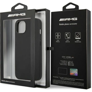 Kup Case Mercedes AMG AMHCP13SDOLBK Apple iPhone 13 mini schwarz/black hardcase Leder heißgeprägt - MRS033BLK - {ean13} - Sklep Home Screen