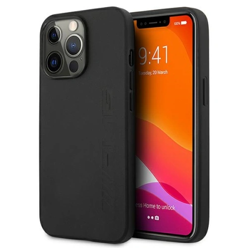 Kup Etui Mercedes AMG AMHCP13XDOLBK Apple iPhone 13 Pro Max černý/black hardcase Leather Hot Stamped - MRS034BLK - {ean13} - Sklep Home Screen
