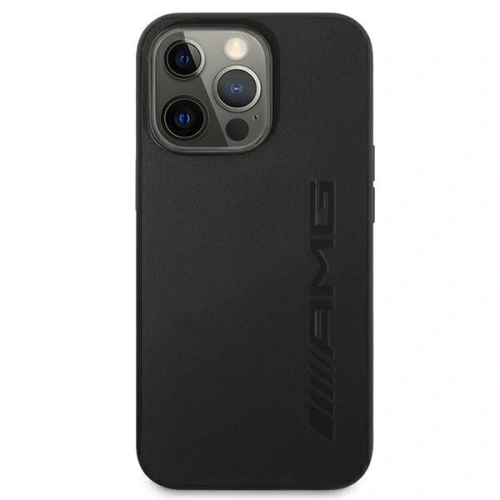 Kup Case Mercedes AMG AMHCP13XDOLBK Apple iPhone 13 Pro Max schwarz/black Hardcase Leder heißgeprägt - MRS034BLK - {ean13} - Sklep Home Screen