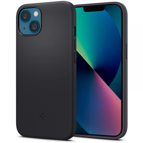 Kup Etui Spigen Silicone Fit Apple iPhone 13 mini Fekete - SPN1905BLK - {ean13} - Sklep Home Screen