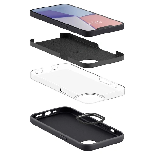Kup Etui Spigen Silicone Fit Apple iPhone 13 mini Fekete - SPN1905BLK - {ean13} - Sklep Home Screen