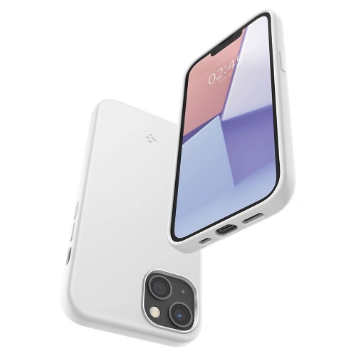 Kup Case Spigen Silicone Fit Apple iPhone 13 mini Weiß - SPN1906WHT - {ean13} - Sklep Home Screen
