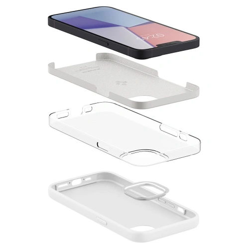 Kup Etui Spigen Silicone Fit Apple iPhone 13 mini Bílá - SPN1906WHT - {ean13} - Sklep Home Screen