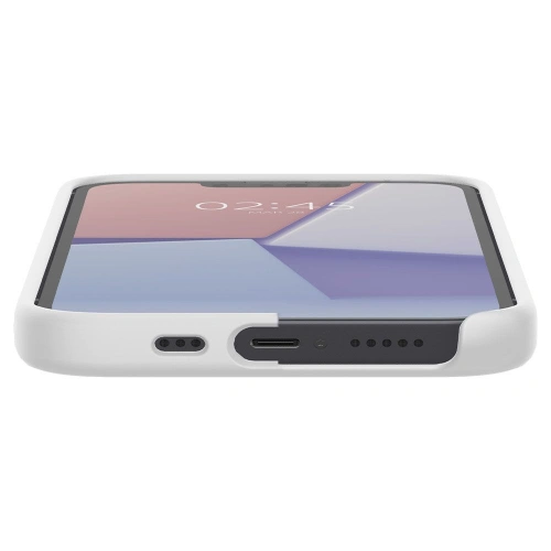 Kup Case Spigen Silicone Fit Apple iPhone 13 mini Weiß - SPN1906WHT - {ean13} - Sklep Home Screen