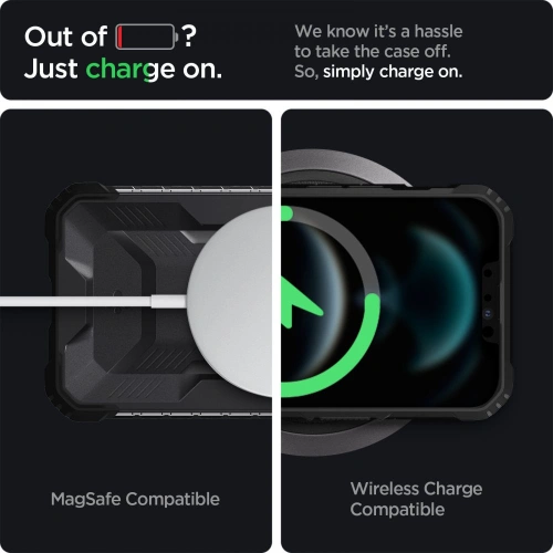 Kup Etui Spigen Nitro Force Apple iPhone 13 Matte Black - SPN1914BLK - {ean13} - Sklep Home Screen