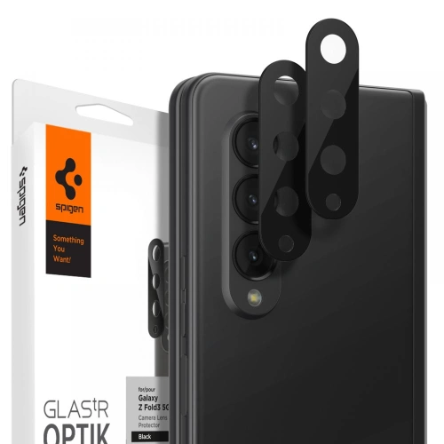 Kup Sticlă securizată pentru aparat Spigen Optik Camera Lens Samsung Galaxy Fold 3 Negru [2 PACK] - SPN1915BLK - {ean13} - Sklep Home Screen