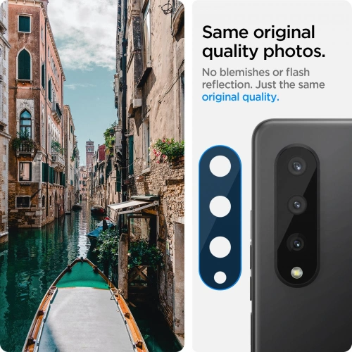Kup Sticlă securizată pentru aparat Spigen Optik Camera Lens Samsung Galaxy Fold 3 Negru [2 PACK] - SPN1915BLK - {ean13} - Sklep Home Screen