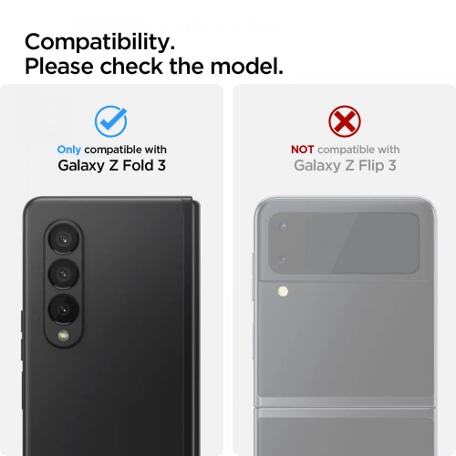 Kup Sticlă securizată pentru aparat Spigen Optik Camera Lens Samsung Galaxy Fold 3 Negru [2 PACK] - SPN1915BLK - {ean13} - Sklep Home Screen