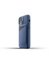 Kup Etui Mujjo Full Leather Wallet Case Apple iPhone 13 mini (niebieskie) - MUJ079BLU - {ean13} - Sklep Home Screen