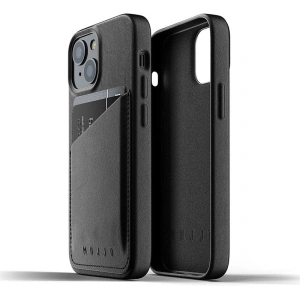 Kup Etui Mujjo Full Leather Wallet Case Apple iPhone 13 mini (czarne) - MUJ078BLK - {ean13} - Sklep Home Screen