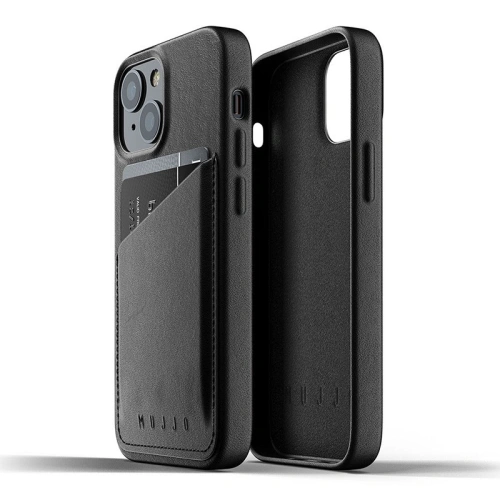 Kup Etui Mujjo Full Leather Wallet Case Apple iPhone 13 mini (černé) - MUJ078BLK - {ean13} - Sklep Home Screen