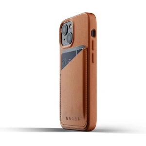 Kup Etui Mujjo Full Leather Wallet Case Apple iPhone 13 mini (brązowe) - MUJ077BR - {ean13} - Sklep Home Screen