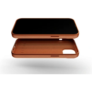 Kup Etui Mujjo Full Leather Wallet Case Apple iPhone 13 mini (brązowe) - MUJ077BR - {ean13} - Sklep Home Screen