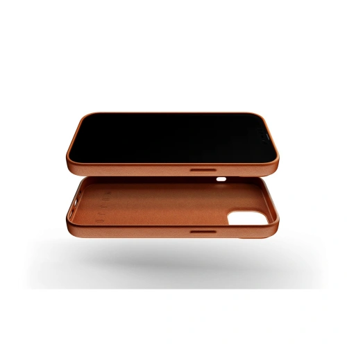 Kup Etui Mujjo Full Leather Wallet Case Apple iPhone 13 mini (brązowe) - MUJ077BR - {ean13} - Sklep Home Screen