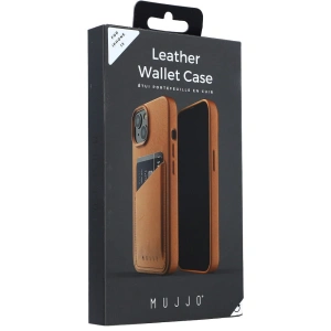 Kup Etui Mujjo Full Leather Wallet Case Apple iPhone 13 (brązowe) - MUJ071BR - {ean13} - Sklep Home Screen