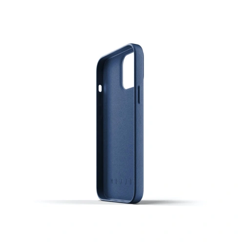 Kup Etui Mujjo Full Leather Wallet Case Apple iPhone 13 Pro Max (niebieskie) - MUJ067BLU - {ean13} - Sklep Home Screen