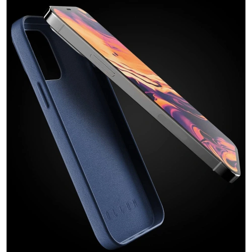 Kup Etui Mujjo Full Leather Wallet Case Apple iPhone 13 Pro Max (niebieskie) - MUJ067BLU - {ean13} - Sklep Home Screen