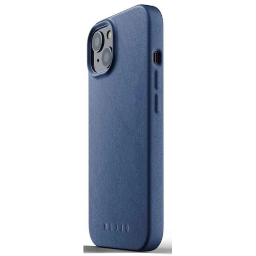 Buy Mujjo Full Leather Case Apple iPhone 13 (blue) - MUJ070BLU - {ean13} - Home Screen Store Europe