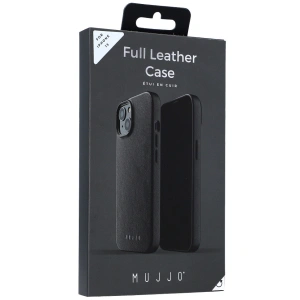 Kup Etui Mujjo Full Leather Case Apple iPhone 13 (czarne) - MUJ069BLK - {ean13} - Sklep Home Screen