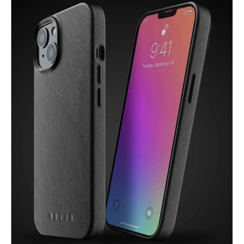 Kup Case Mujjo Full Leather Case Apple iPhone 13 (schwarz) - MUJ069BLK - {ean13} - Sklep Home Screen