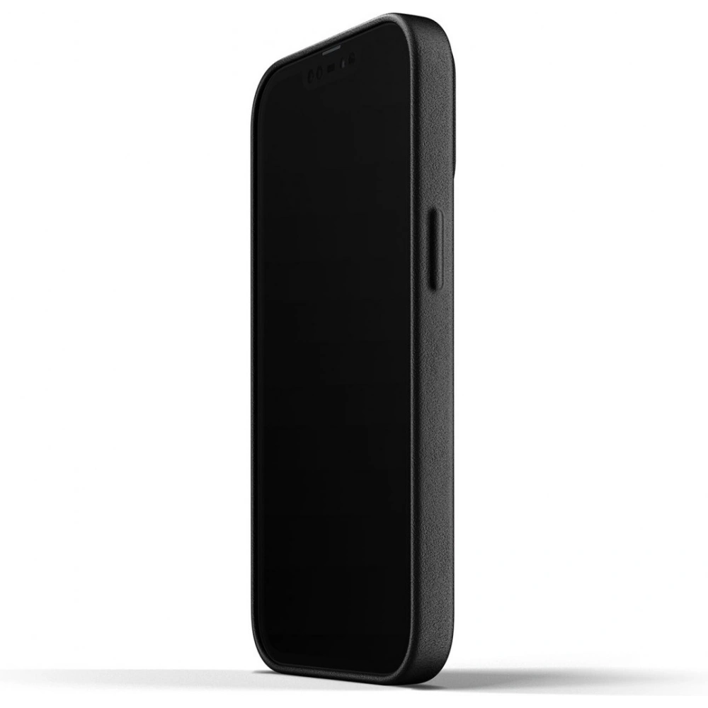 Etui Mujjo Full Leather Wallet Case Apple iPhone 13 Pro Max (czarne)