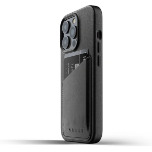 Kup Etui Mujjo Full Leather Wallet Case Apple iPhone 13 Pro Max (czarne) - MUJ066BLK - {ean13} - Sklep Home Screen