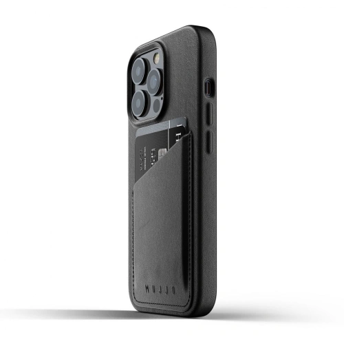 Kup Etui Mujjo Full Leather Wallet Case Apple iPhone 13 Pro Max (czarne) - MUJ066BLK - {ean13} - Sklep Home Screen