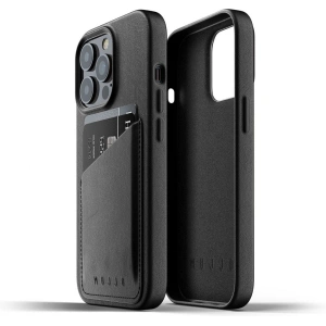 Kup Etui Mujjo Full Leather Wallet Case Apple iPhone 13 Pro Max (czarne) - MUJ066BLK - {ean13} - Sklep Home Screen