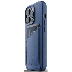 Kup Etui Mujjo Full Leather Wallet Case Apple iPhone 13 Pro (niebieskie) - MUJ061BLU - {ean13} - Sklep Home Screen