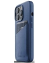 Kup Etui Mujjo Full Leather Wallet Case Apple iPhone 13 Pro (modré) - MUJ061BLU - {ean13} - Sklep Home Screen