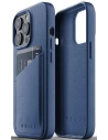 Kup Etui Mujjo Full Leather Wallet Case Apple iPhone 13 Pro (modré) - MUJ061BLU - {ean13} - Sklep Home Screen