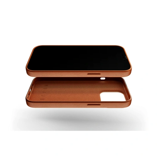 Kup Etui Mujjo Full Leather Wallet Case Apple iPhone 13 Pro (brązowe) - MUJ059BR - {ean13} - Sklep Home Screen