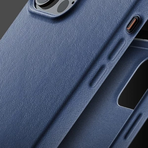 Kup Etui Mujjo Full Leather Case Apple iPhone 13 Pro (albastru) - MUJ058BLU - {ean13} - Sklep Home Screen