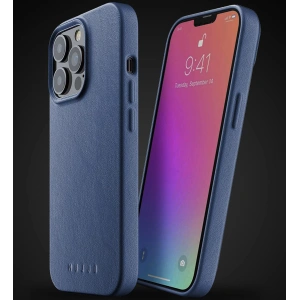 Kup Etui Mujjo Full Leather Case Apple iPhone 13 Pro (niebieskie) - MUJ058BLU - {ean13} - Sklep Home Screen