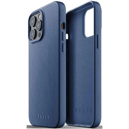 Kup Etui Mujjo Full Leather Case Apple iPhone 13 Pro Max (kék) - MUJ064BLU - {ean13} - Sklep Home Screen