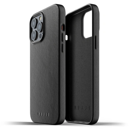 Kup Etui Mujjo Full Leather Case Apple iPhone 13 Pro Max (czarne) - MUJ063BLK - {ean13} - Sklep Home Screen