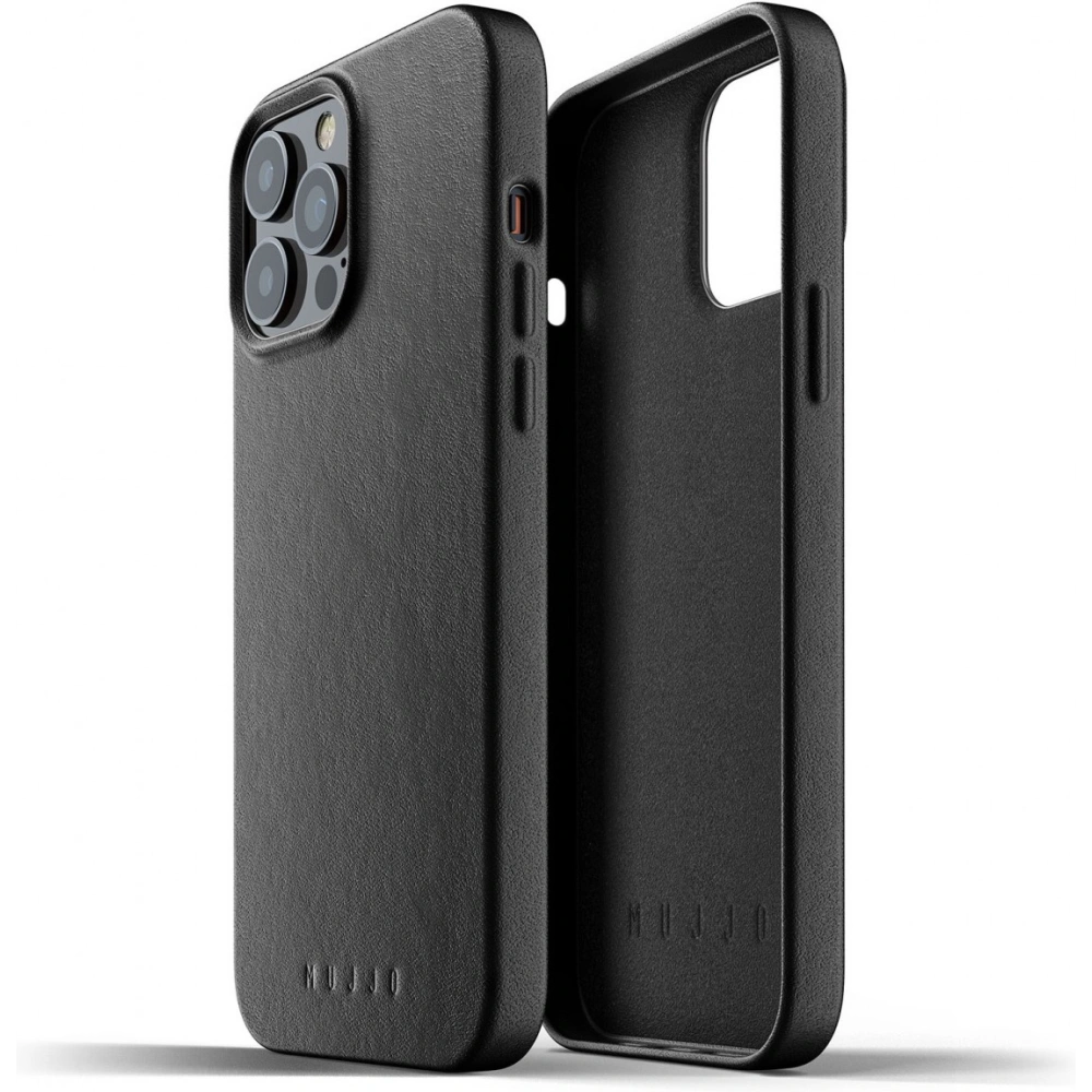 Etui Mujjo Full Leather Case Apple iPhone 13 Pro Max (czarne)