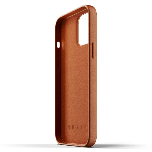 Kup Etui Mujjo Full Leather Case Apple iPhone 13 Pro Max (căptușit) - MUJ062BR - {ean13} - Sklep Home Screen