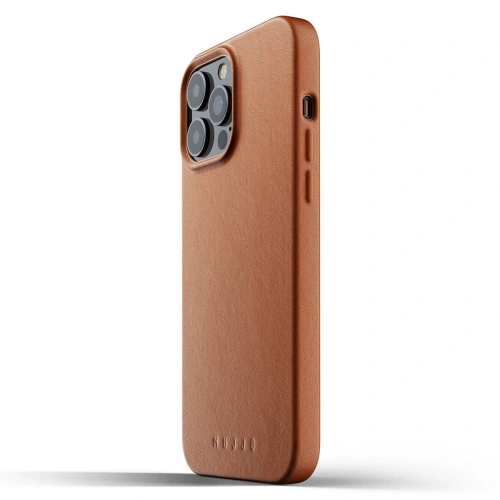 Kup Etui Mujjo Full Leather Case Apple iPhone 13 Pro Max (căptușit) - MUJ062BR - {ean13} - Sklep Home Screen