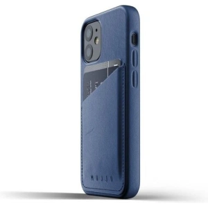 Kup Etui Mujjo Full Leather Wallet Case Apple iPhone 12 mini (kék) - MUJ055BLU - {ean13} - Sklep Home Screen