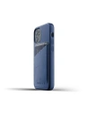 Kup Etui Mujjo Full Leather Wallet Case Apple iPhone 12 mini (modré) - MUJ055BLU - {ean13} - Sklep Home Screen