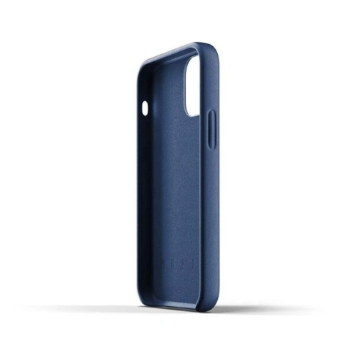 Kup Etui Mujjo Full Leather Wallet Case Apple iPhone 12 mini (modré) - MUJ055BLU - {ean13} - Sklep Home Screen