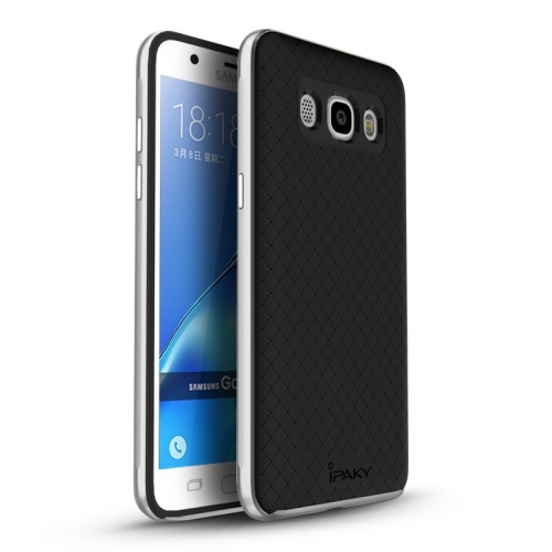 Etui iPaky Premium Hybrid Samsung Galaxy J7 2016 Silver