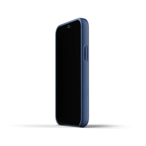 Buy Mujjo Full Leather Wallet Case Apple iPhone 12 mini (blue) - MUJ055BLU - {ean13} - Home Screen Store Europe