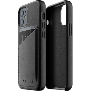 Kup Etui Mujjo Full Leather Wallet Case Apple iPhone 12 mini (czarne) - MUJ054BLK - {ean13} - Sklep Home Screen